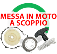 Messa in moto a strappo per Quad Atv