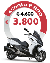 Promozione K-XCT 300 i  Kymco